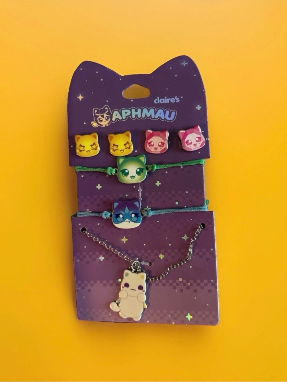 Aphmau Charm Bracelet & Earring Set YouTube Gamer New with Tags